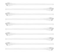 WATIIFUFU Soportes Orejas de Gafas de Metal Delgadas Protectores Transparentes para Patillas 10 Piezas Flexibles y Resistentes al Desgaste Kit Reparación para Uso Diario y Actividades al