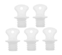 WATIIFUFU Tapones de Goma Selladores para Bolsas de Agua Caliente, 5 Unidades, Tamaño Pequeño 16 Mm, Tapón de Repuesto Antidesbordamiento para Terapia de Calor en Salud y Hogar