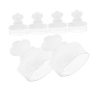 WATIIFUFU Tapones Para Bolsas De Agua Caliente 6 Unidades, Tapón De Repuesto De Pvc Resistente y Hermético, Compatible Varias Marcas, Fácilmente Limpiable, Adecuado Para Terapia De Calor En Invierno