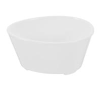WATIIFUFU Tazón de Cerámica Blanco para Cocinar y Servir, Apto para Microondas, Fácil de Limpiar y Versátil, Adecuado para Cocinas en Casa Cocinar Huevos al Vapor