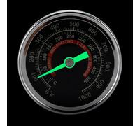 WATIIFUFU Termómetro para Horno de Acero Inoxidable Ligero y Fácil de Transportar Dial Fluorescente Adecuado para Cocina y Barbacoa Doméstica