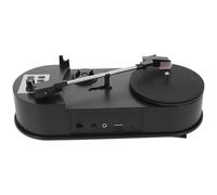 WATIIFUFU Tocadiscos de Vinilo Retro con Altavoz Integrado Convertidor a Mp3 sin Ordenador Sistema Portátil para Reproducción y Digitalización de Discos Vinilo Diseño Vintage Compacto y