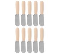 WATIIFUFU Untadores de Resistentes Corrosión de Acero Inoxidable Juego de 10 con Mango de Plástico y Perfectos para Cocina y Repostería
