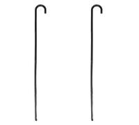 WATIIFUFU Varita Mágica Negra de Plástico 4 Secciones Pack 2 Piezas Bastón de Utilería para Disfraces y Baile Accesorio Ligero para Cosplay Teatro y Fiestas de Carnaval