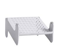 WATIIFUFU Zapatero Apilable Multiusos de Plástico Organizador de Calzado Ventilado y Ahorrador de Espacio para Hogar Dormitorio y Entrada