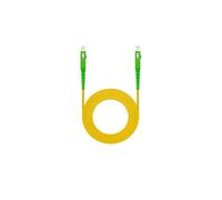 Watio Wave Cable de fibra óptica - monomodo, Sc Apc/Sc Apc, 9/125u, 20 metros, material LSZH, ideal para conexiones de alta velocidad.