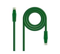 Watio Wave Cable de red - latiguillo RJ45 UTP Cat6A AWG24, 0.30 m, color verde, con material LSZH, ideal para conexiones rápidas y seguras.*