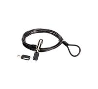 Watio Wave Cable de seguridad - cable de 1.8 m con cierre de llave, ideal para asegurar objetos, fabricado en materiales resistentes y duraderos.