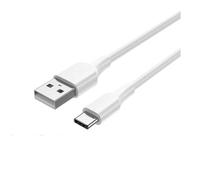 Watio Wave Cable usb - cable usb 2.0 tipo usb-c a usb-a de 1 m de longitud, color blanco, ideal para transferencia de datos y carga rápida.*