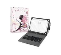 Funda - Funda para Teclado de Tablet, conexión USB, diseño Atractivo, compatibilidad con Modelos selectos, Protege y Permite un Uso cómodo.*