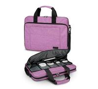 Watio Wave Maletín - maletín de transporte acolchado para laptops de hasta 15.6'', color rosa, con compartimentos organizadores y cierre seguro.*