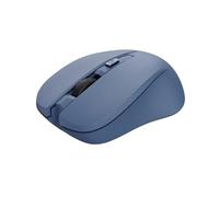 Watio Wave Ratón inalámbrico - ratón óptico ergonómico con Sensor de Alta precisión, conexión USB, diseño Compacto y Color Azul. *