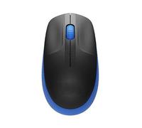 Watio Wave Ratón - ratón óptico inalámbrico, tamaño Normal, conexión vía USB, batería de Larga duración, diseño ergonómico y Color Azul.