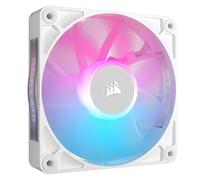 Watio Wave Ventilador - ventilador auxiliar de 120 mm, RGB, diseño blanco, compatible con iCUE Link, ideal para mejorar el flujo de aire en PC.*