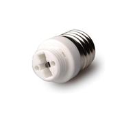 WatioWave Adaptador de bombilla E27 a G9, permite conectar bombillas G9 en bases E27, ideal para soluciones de iluminación versátiles.