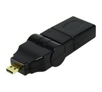 WatioWave Adaptador HDMI Macho a HDMI Hembra, con conexión Micro HDMI, Ideal para transmitir Audio y Video de Dispositivos a Pantallas.