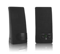 watiowave Altavoces 2.0 - Potencia 4W RMS - Conexión Jack 3.5mm - Alimentación USB - Ideal para Sonido en computadoras y Dispositivos Multimedia.