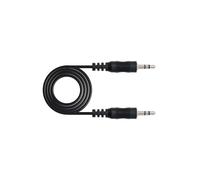 WatioWave Cable de audio estéreo 3.5 mm macho a macho, 1.5 m, para conectar dispositivos de sonido y mejorar la calidad de audio.
