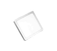 WatioWave Downlight LED cuadrado de superficie 18W luz natural, ideal para iluminación eficaz en oficinas o hogares.