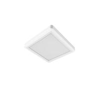 WatioWave Downlight LED cuadrado superficie 18W, 4000K, blanco, ideal para iluminaciones en oficinas, hogares y espacios comerciales.