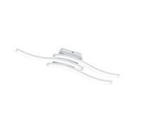 WatioWave Plafón negro para techo 4xSMD LED 5W IP20 4x600Lm 4000K - Iluminación eficiente ideal para salas y comedores.