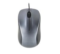 watiowave Ratón óptico con Cable - 1200 dpi - Color Gris - Ideal para Oficina y Uso Diario.
