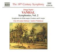 Watkinson - Johann Baptist Vanhal : Symphonies, vol. 2