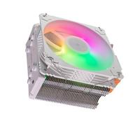 Watreketal 4 tubos de calor ARGB CPU Ventilador de refrigeración por aire PWM 4Pin ARGB Ventilador para PC Carcasa de ordenador Hardware Gestión Térmica Silenciosa PC Gaming