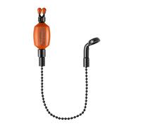 Watreketal Alarma de pesca de acero inoxidable con detección de mordeduras sensibles para mejorar la eficiencia de pesca y tensor universal resistente al óxido