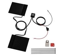 Watreketal Almohadilla térmica eléctrica de 22 mm para manillar de bicicleta eléctrica, puños de invierno, cojín de calefacción para bicicleta eléctrica, calentador de manillar de motocicleta