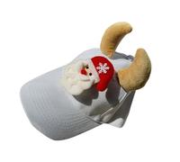 Watreketal Bonito sombrero de béisbol con diseño de oso de cuernos para conciertos de ídolos, espectáculos de fanáticos, reuniones de fanáticos, transpirable, deportes al aire libre, sombrero de Papá