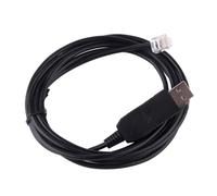 Watreketal Cable convertidor USB a RJ12 RS232 de durabilidad con chip PL2303RA avanzado para transmisión rápida de datos, cable de depuración de ingeniería