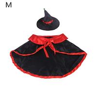 Watreketal Capa para perro y gato, disfraz divertido para fiesta de vampiro, vestido de cosplay, suministros de cosplay, disfraz de vampiro, accesorios de Halloween
