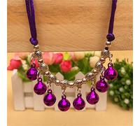 Watreketal Collar brillante para perro con tallas tibetanas que suenan, collar ultra intermitente, collar de gatito antipérdida, collares de campanas