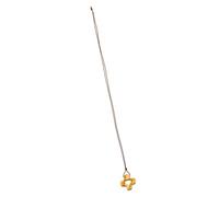 Watreketal Collar con colgante de cruz de corazón de madera natural, joyería religiosa para bautizos, accesorios diarios de Navidad, collar con colgante de cruces de madera