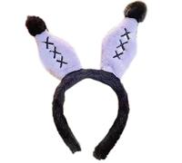 Watreketal ComicShow Hairhoop BunnyEar - Diadema de felpa para disfraz de LolitaStyle, tocado para niña, fiesta de Halloween, diadema de anime