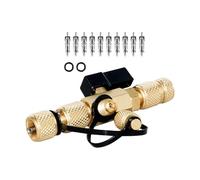 Watreketal Compacts - Válvulas multiusos para bicicleta, herramienta portátil para reparación de bicicletas de montaña y carretera, herramienta de acero duradero