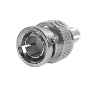 Watreketal Conector BNC macho a coaxial RG59 para computadora y oficina, solución de cable de conexión rápida, adaptador BNC de cobre