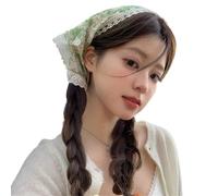 Watreketal Diadema, bandana floral para niña, elegante, pañuelo creativo, bufanda para el pelo, regalos de cabaña estampados