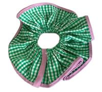Watreketal Diadema, coleteros de gran tamaño con diseño de cuadros de color caramelo, gomas elásticas para el cabello, cuerdas gruesas para el cabello, decoración para el cabello femenino