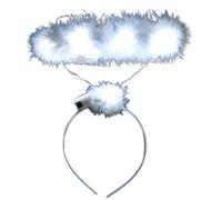 Watreketal Diadema con alas de halos, diadema para el pelo, moda para mujer, fiesta de Halloween, peinado, ligero, iluminado