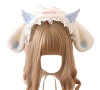 Watreketal Diadema, diademas francesas para mujer, cinta larga, lazo de ala, accesorios para fiesta francesa