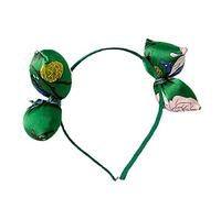 Watreketal Diadema estampada, lazos de relleno para el pelo para la cabeza, bandas de aro inflado, lazo vintage impreso, prohibición del cabello