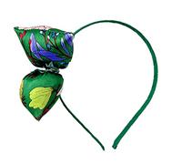 Watreketal Diadema estampada, lazos de relleno para el pelo para la cabeza, bandas de aro inflado, lazo vintage impreso, prohibición del cabello