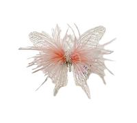 Watreketal Diadema, pasadores de mariposa para el pelo, horquillas de mariposa para mujer, pinza para el pelo peluda, clip de pico de pato