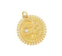 Watreketal Elegante collar de serpiente con colgante de circonita brillante para mujer, aretes, suministros de fabricación de collar de circonita completa, talla única, como se describe, como se