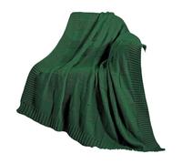 Watreketal Elegante manta a cuadros para sofá para temporada, ligera, para el hogar y viajes, 1 unidad para dormir