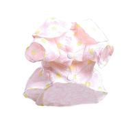 Watreketal Falda de vestido para cachorro, falda de boda para perro, cuello Peter-Pan, piña, cachorro y gatos en bodas, faldas de perro de vacaciones para perros grandes y niñas