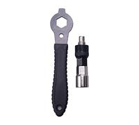 Watreketal Herramienta de extracción de brazo de manivela de bicicleta fácil y extractor de pedalier con llave inglesa de 16 mm, herramienta de extracción de brazo de manivela de bicicleta fácil de