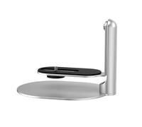 Watreketal Hifgh Strength - Soporte de escritorio para proyector de 6.6 libras, rotación giratoria de 360 grados, compatibilidad con tornillos de 1/4 pulgadas, soporte portátil para proyector
